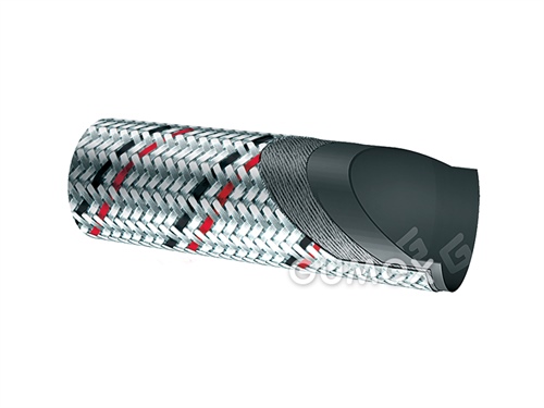 Hadice pro oleje a benziny s ocelovým opletem T688AA FUEL-OIL, 6/11mm, 15bar, NBR, -20°C/+100°C